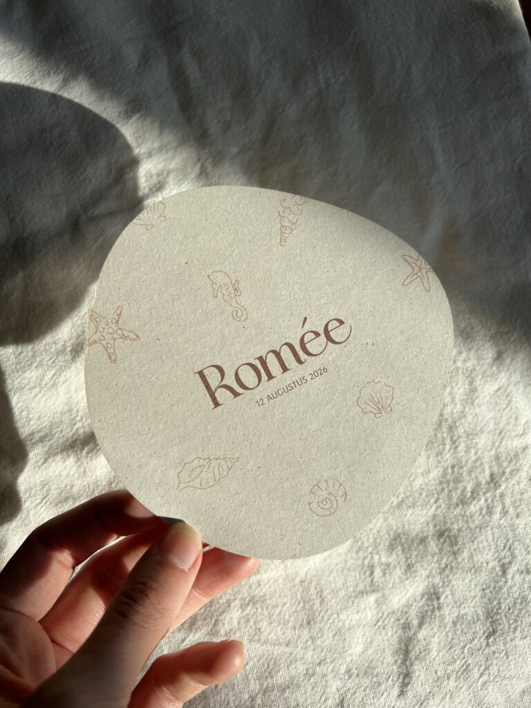 Geboortekaartje Romée