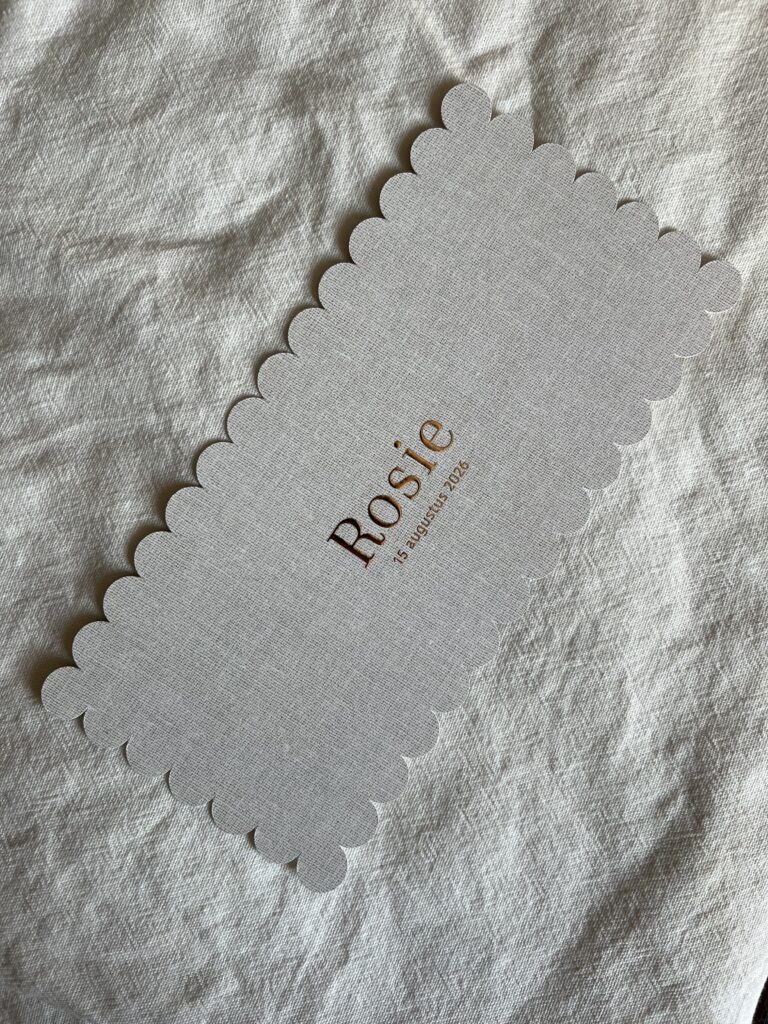 Geboortekaartje Rosie