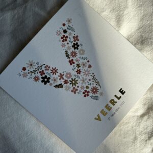 Geboortekaartje Veerle