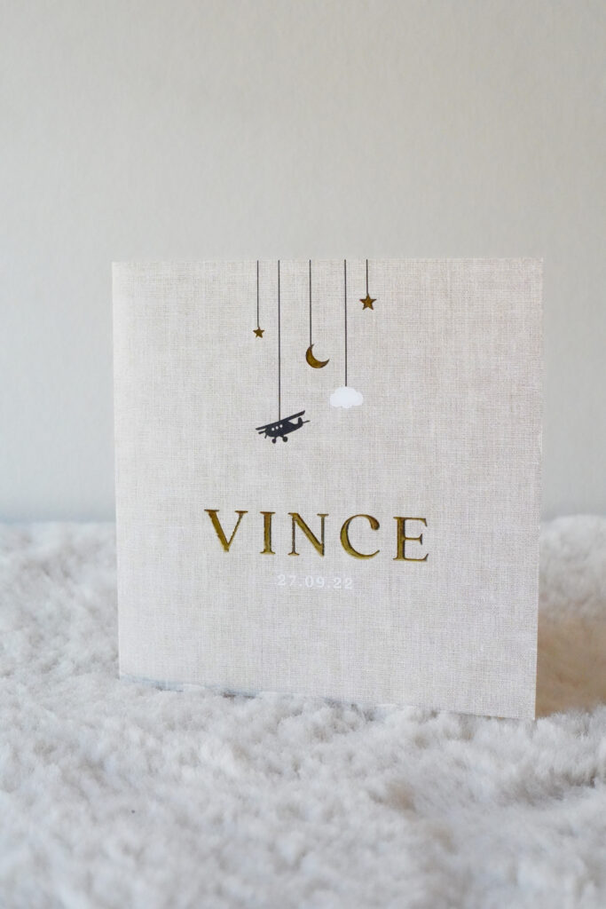 Geboortekaartje Vince